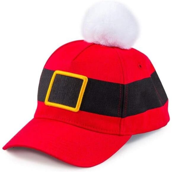 Christmas Hats for Men and Women Santa Hat Red - Picture 2 of 4